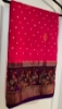 Picture of NEW Bandhini + Kalamkari pure silk saree