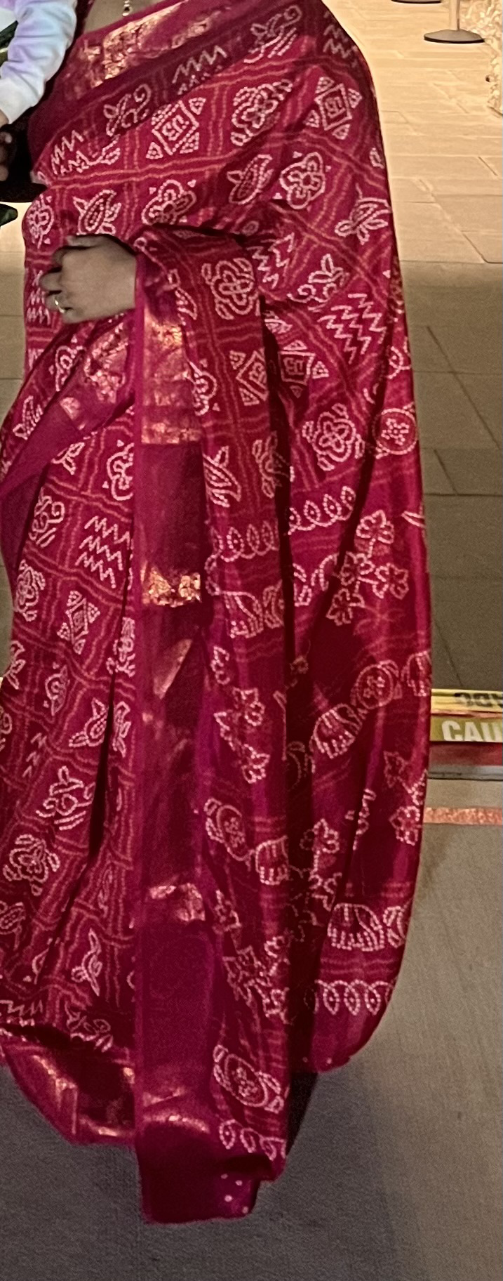 Pretty pink Bandini saree