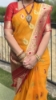 Picture of Organza saree with designer blouse