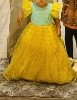 Picture of Blue & Yellow Net Dress 1y