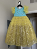 Picture of Blue & Yellow Net Dress 1y