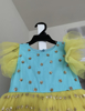 Picture of Blue & Yellow Net Dress 1y
