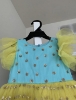 Picture of Blue & Yellow Net Dress 1y