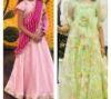 Picture of PL421 combo of frock and lehenga 7y