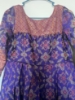 Picture of Purple benaras long frock