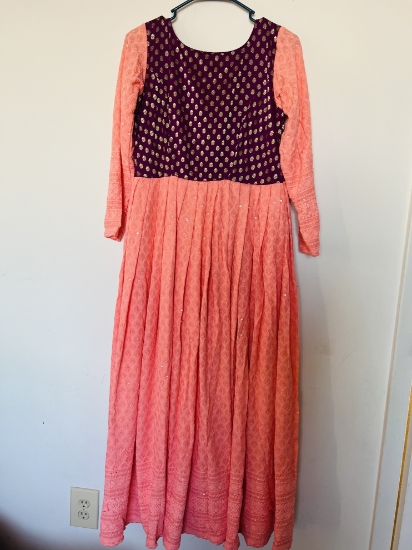 Picture of Chikenkari long frock