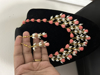 Picture of Tulip mala set with rice pearls