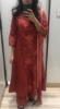 Picture of Maroon angrakha kurta set