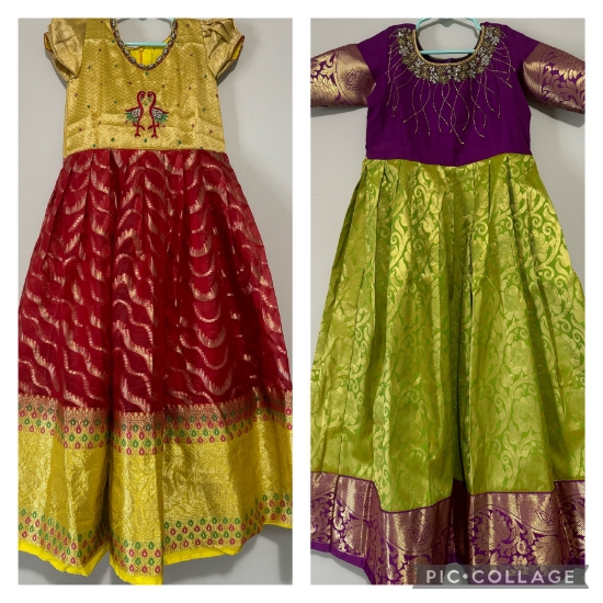 pattu clothes frocks
