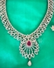 Picture of American Diamond Necklace with Earrings