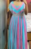 Picture of Customized Georgette Gender Reveal Dress by Anusha Reddy Couture