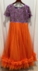 Picture of Orange designer long frock