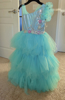 Picture of sky blue Long Dress 6-8y