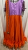 Picture of Orange designer long frock