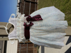 Picture of Sequin white baby frock 1y