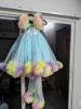 Picture of Rainbow Baby Frock 2 to 4 years old with trail