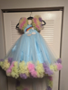 Picture of Rainbow Baby Frock 2 to 4 years old with trail