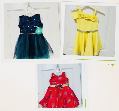 Picture of Never worn Combo Frocks 2-4 yr old