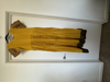 Picture of Yellow chanderi long frock