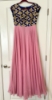 Picture of Pastel Pink blue long gown