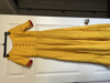 Picture of yellow long anarkali  dress