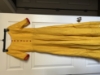 Picture of yellow long anarkali  dress