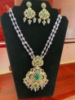 Picture of Beautiful and Elegant Purple Beads Victorian Necklace