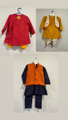 Picture of Boys ethnic wear combo 12-24M