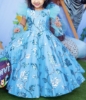 Picture of Samta N Shruti blue sequin dress 2-3 years