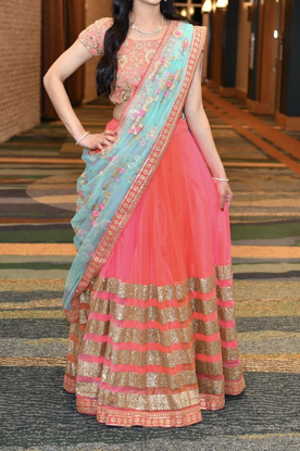 Picture of Party wear sequin lehenga