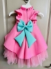 Picture of Baby pink party wear frock 2-3y