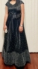 Picture of Black pearl work long dress