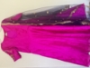 Picture of Pure raw silk pattu anarkali with maggam work