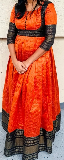 Picture of Gadwal Pattu Long Frock