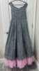 Picture of Grey and pink ball gown