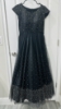 Picture of Black pearl work long dress