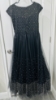 Picture of Black pearl work long dress