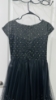 Picture of Black pearl work long dress