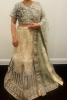 Picture of Neerus beige olive green lehenga