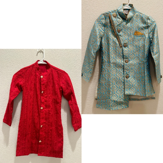 Picture of Boys kurta pyjama Combo 6-7y