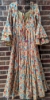 Picture of New Printed cotton dress with bell sleeves