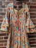 Picture of New Printed cotton dress with bell sleeves