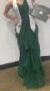 Picture of Green ruffle saree (3piece)