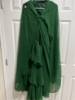 Picture of Green ruffle saree (3piece)