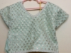 Picture of Teal and yellow cocktail lehenga 6-7y