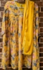 Picture of Georgette Palazzo Kurti set with Dupatta