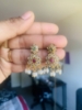 Picture of Brand New Rice pearl Mid length chain and earrings
