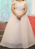 Picture of Baby pink Heavy Party wear Ball gown