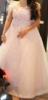 Picture of Baby pink Heavy Party wear Ball gown