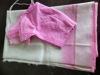 Picture of Silver and pink jute saree